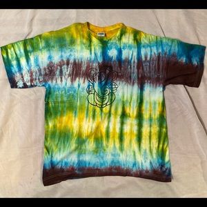 Tie Dye Elephant Om T-shirt